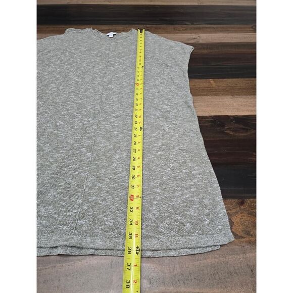 J Jill Pure Jill Easy Sweater Tunic Caper/White Knit Fall Essentials Size M - Picture 7 of 10